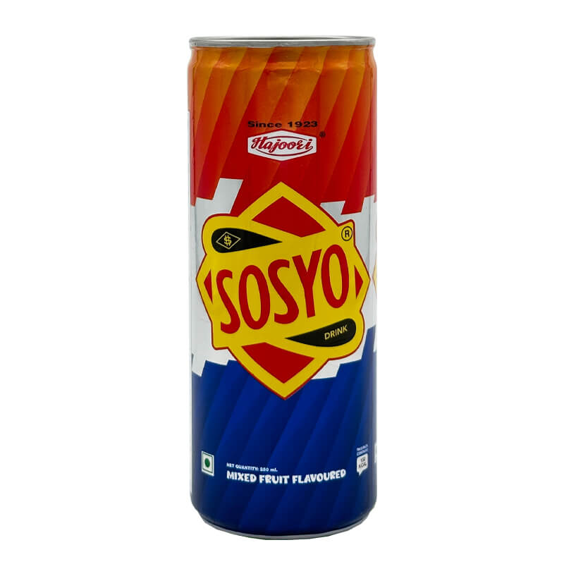 SOSYO Mixed Fruit 250ml – Case of 24